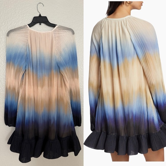 NWT Simkhai Adasia Mini Dress in Sky Ombre - Picture 8 of 8